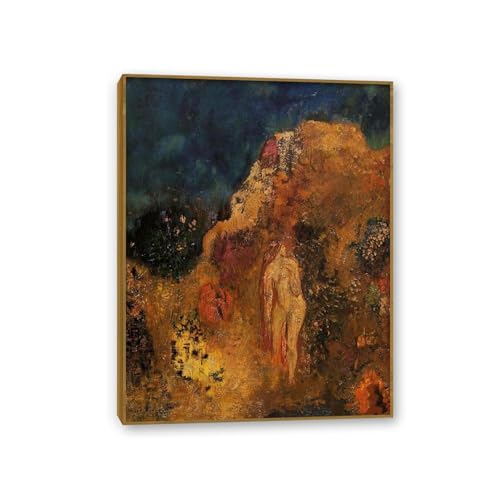 Art mural sur toile Odilon Redon pour une décoration de salon moderne