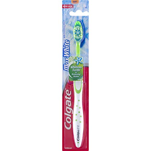 Image of Colgate Max White Full Head Toothbrush, Soft