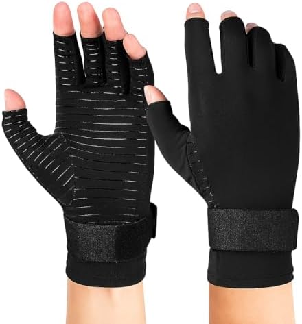Luva de Compressão Unissex ¨Alívio Flex¨ para Dor nas Mãos – Supo...