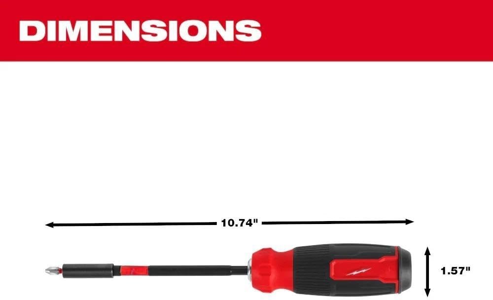 NEW 48-22-2915 for Milwaukee 14-in-1 Multi-Bit Screwdriver W Impact Duty Bits