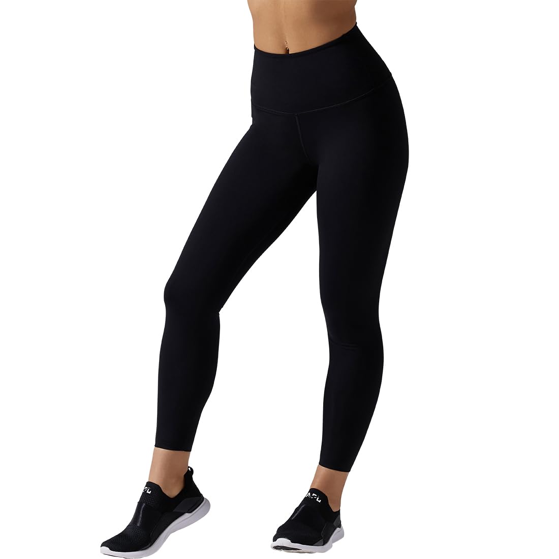 Tavi damskie legginsy z wysokim stanem 7/8 | 61 cm wewnętrzna nogawka, wygodne legginsy z kieszeniami, treningi, studio i ulica