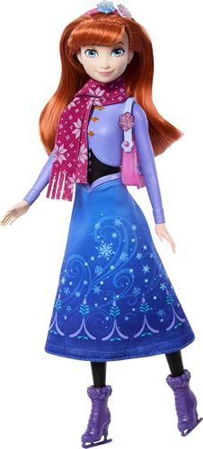 Disney Frozen Disney La Reine des Neiges Poupée Jewel Reveal Anna Reine du Patinage - vue 3