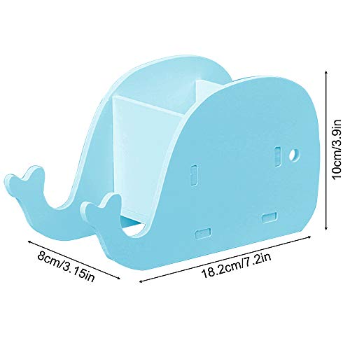 3 pezzi Whale-Shape Portapenne da scrivania e