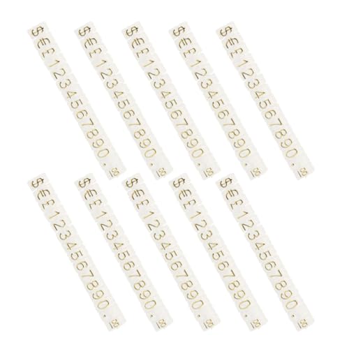 Soportes de etiquetas de precio ajustables y reutilizables para destacar artículos de lujo