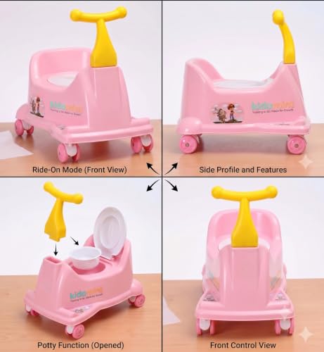 Image of 2-in-1 Potty Training Scooter is an innovative developmental tool designed to turn potty training into a fun, stress-free experience