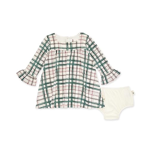 Image of Burt's Bees Baby Baby Girls' Dress, Infant & Toddler, Short & Long-Sleeve, 100% Organic Cotton