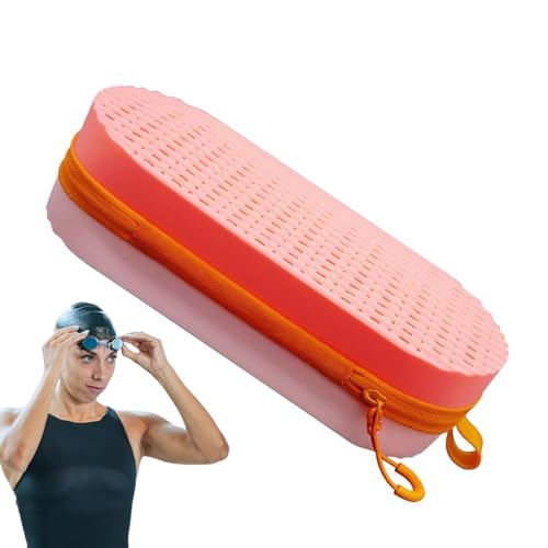 Funda de almacenamiento para gafas, funda de transporte para gafas de sol | Caja de almacenamiento para gafas de sol GX bolsa para gafas de natación | Transpirable, gran capacidad, viaje portátil p, a