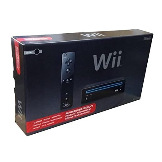 Wii Renewed Black by Nintendo (Renewed)