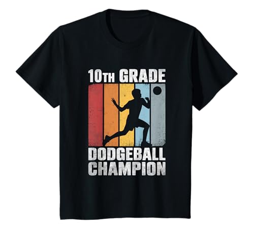 Enfant Dodgeball Champion Dodge Ball Game de 10e année T-Shirt