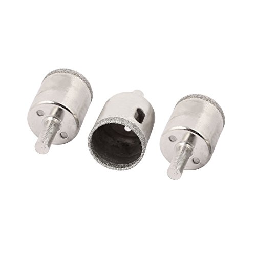 Brocas para vidrio con recubrimiento de diamante de 28 mm miniatura 1