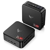 【16 Go DDR4 + SSD M.2 512 Go】Le mini PC gaming est équipé de 16 Go de RAM DDR4 pour un multitâche fluide. Son SSD M.2 de 512 Go offre des temps de chargement exceptionnels et garantit des transferts de données rapides et efficaces. Il dispose de deux emplacements M.2 2280 (un pour SSD NVMe PCIe 4.0 ou SATA ; un pour SSD NVMe PCIe 4.0), prenant en charge jusqu'à 4 To de stockage. Il est également compatible avec les disques SSD/HDD externes 2,5 pouces pour une extension de stockage jusqu'à 2 To.