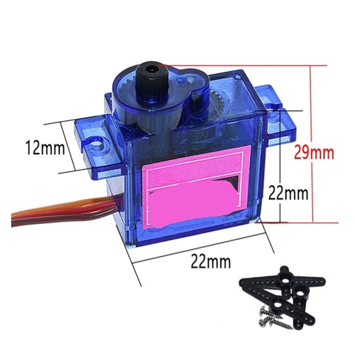 Micro servo SG92R 9g avec engrenages en carbone pour drone et robotique
