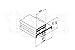 Delfield 1702744 Door Gasket, Full Door