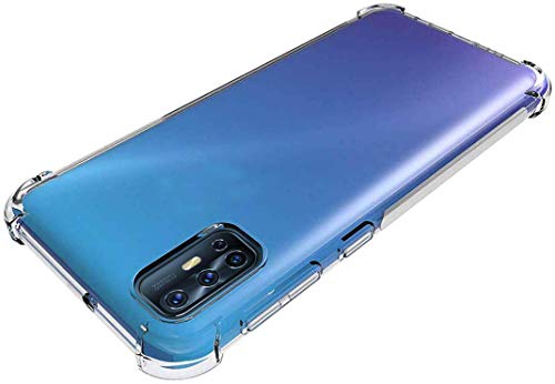 Image of COVERBLACK Silicone Back Cover for Vivo V17 / Vivo 1919 - Transparent