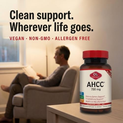Olympian Labs Premium AHCC Supplement