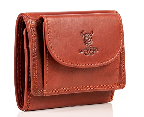 Porte monnaie homme avec boîte cadeau, le portefeuille cuir MATADOR #GENÈVE à offrir