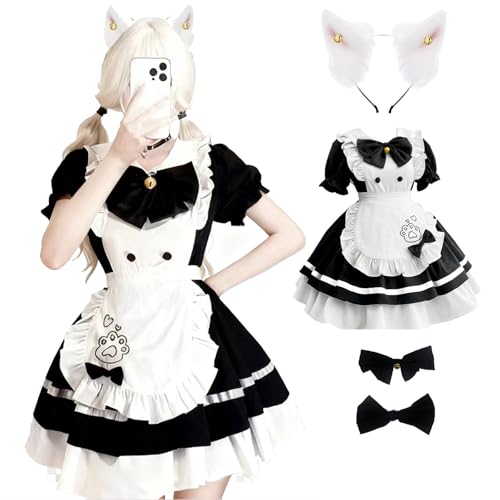 Mignon Chat Maid Cosplay complet pour réussir votre soirée déguisée
