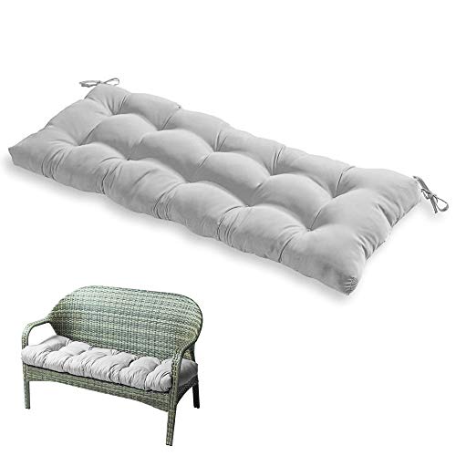 Cojín Acolchado para Tumbona con Reposapiés, 170 x 50 cm, Reclinable para Sillón, Patio y Jardín - Uso en Interiores