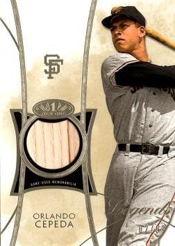 2014 Topps Tier One Relics #TORL-OC Orlando Cepeda Game Used Bat Baseball Card - Only 99 made!