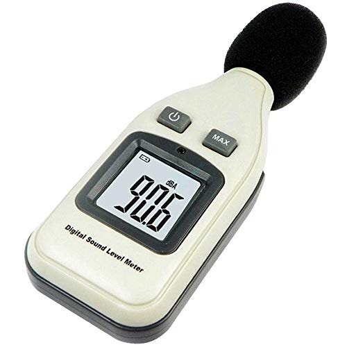 Decibelímetro Digital Portátil Medidor Som Ruído 30-130dBA Decibéis CBRN08872 - Commerce Brasil