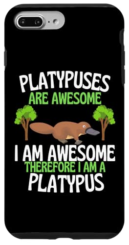 Platypuses Are Awesome 面白くてかわいいカモノ愛好家 スマホケース iPhone 7 Plus/8 Plus 用