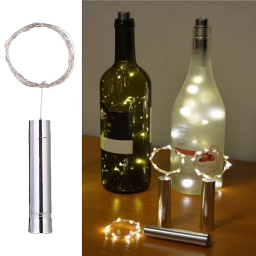 Luzes de garrafa com cortiça, luzes de garrafa LED | Luzes de Cortiça para Garrafas | Luz de rolha c