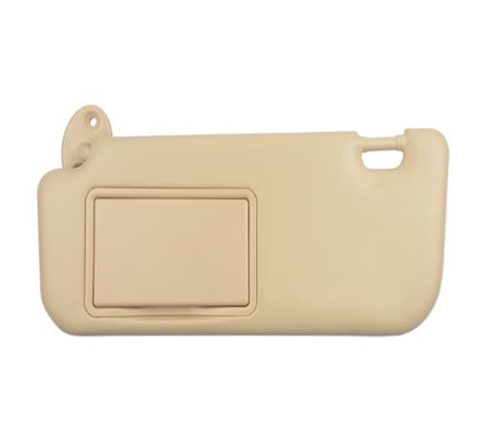 Sol Visera Extensión Parasol Interior para Consola Superior Coche, Conjunto Visera Frontal con Espejo para Toyota Corolla 2014-2017, Accesorios para Coche Extensor para Visera Parasol (Color : Beige