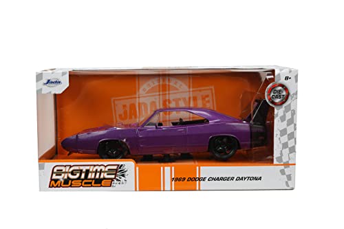 Jada Toys Big Time Muscle 1:24 Dodge Charger Daytona miniatura 2