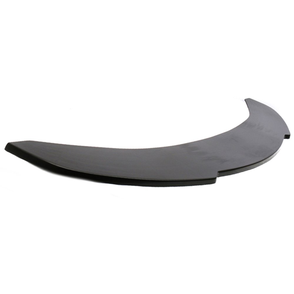 Front Bumper Lip Compatible With 2006-2013 BMW E90 E92 E93, Unpainted Black PU Front Lip Finisher Under Chin Spoiler Add On by IKON MOTORSPORTS, 2007 2008 2009 2010 2011 2012