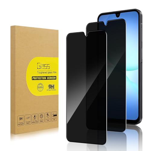 Lokyoo 2 Stück Sichtschutz Full Screen für Samsung Galaxy A17 5G Anti-Spy Panzer Schutz Glas Folie Schutzfolie Frei von Kratze Displayschutz Hat Keinen Einfluss auf die Hülle