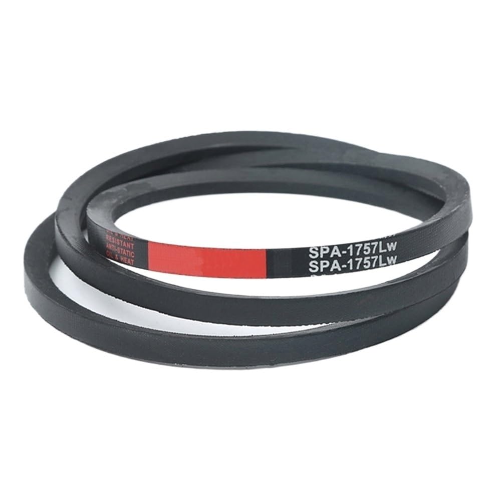 Nastro trasportatore in gomma, modello SPA, 1 m x 10 mm, cinghia a V per trasporto, angolo di 40°, materiale in gomma, ideale per uso industriale, prestazioni ad alta trazione