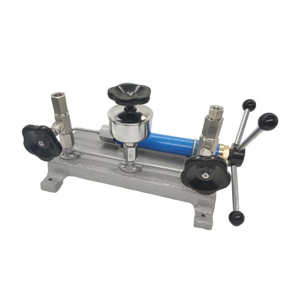 Portable Hydraulic Pressure Gauge Calibrator Pump 600Bar(0 to 60MPa)