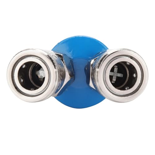 Divisor de Mangueira de Ar, Conector Pneumático do Compressor de Ar da Bomba de Ar de 1/4 tipo C de