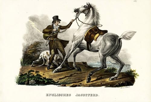 Pintura mural en lienzo de Karl Brodtmann, obra vintage premium de 60x90cm