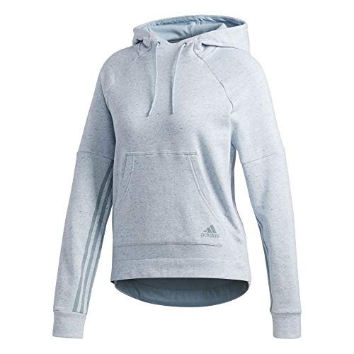 Adidas Apparel Women S2S Po Hoody, Ash Grey-Ash Grey, S
