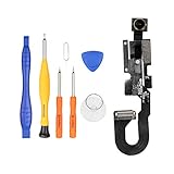 LL TRADER Cámara Frontal para iPhone 7, Reemplazo de Cámara Frontal con Sensor de Proximidad, Sensor de Luz Ambiental, Cable de Micrófono, Cable Flexible y Herramientas