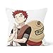 Federa per cuscino Naruto animato Gaara Home camera cuscino decorativo dimensioni 40 x 40 cm