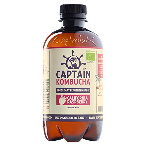 Captain Kombucha, California Raspberry (Pack of 8)