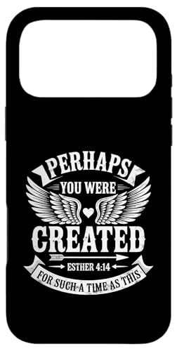 Perhaps You Were Created For Such A Time As This Bible Verse �X�}�z�P�[�X iPhone 17 Pro Max �p