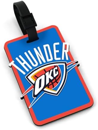 Aminco NBA Oklahoma City Thunder Soft Bag Tag image 2