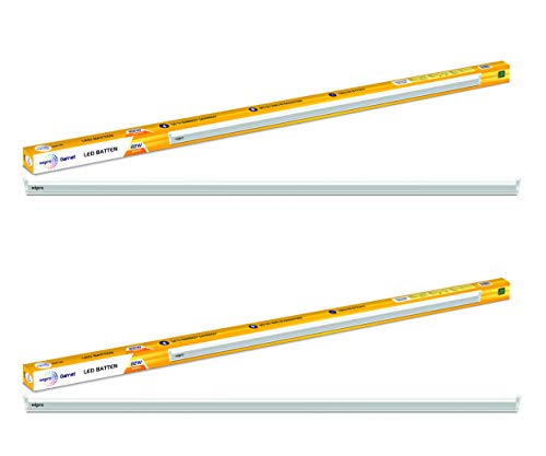 Image of Wipro 22-Watt Mushroom LED Batten (Pack of 2, White)