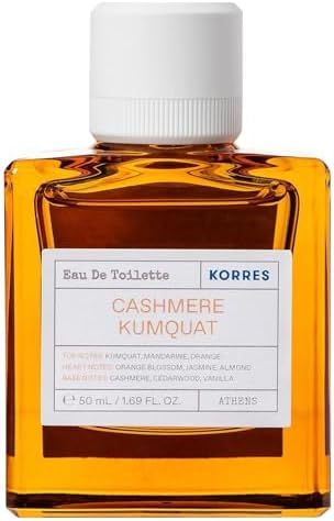 Korres Cashmere Kumquat Eau De Toilette Perfume Kumquat Mandarine Orange 50ml