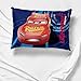 Jay Franco Disney Pixar Cars Lightning Speed 1 Single Reversible Pillowcase Featuring Lightning McQueen & Jackson Storm - Double-Sided Kids Super Soft Bedding