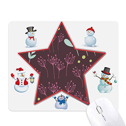 Tapis de souris fleur et étoile pour embellir votre espace de travail