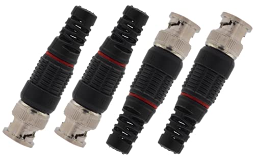 TAAPSEE CCTV Connector BNC Adaptor Pure copper BNC connector for Balun CCTV Surveillance Camera Accessories (4 PACK) (B09DW3CKNS) Amazon Price History, Amazon Price Tracker