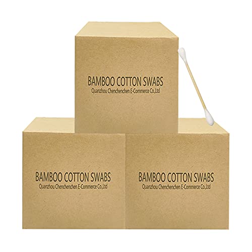 Bamboo Cotton Swabs, Wooden Cotton Swabs 1125pcs
