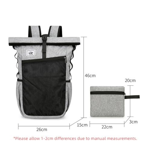Sac à dos de voyage ultraléger avec structure pliable résistante - 4
