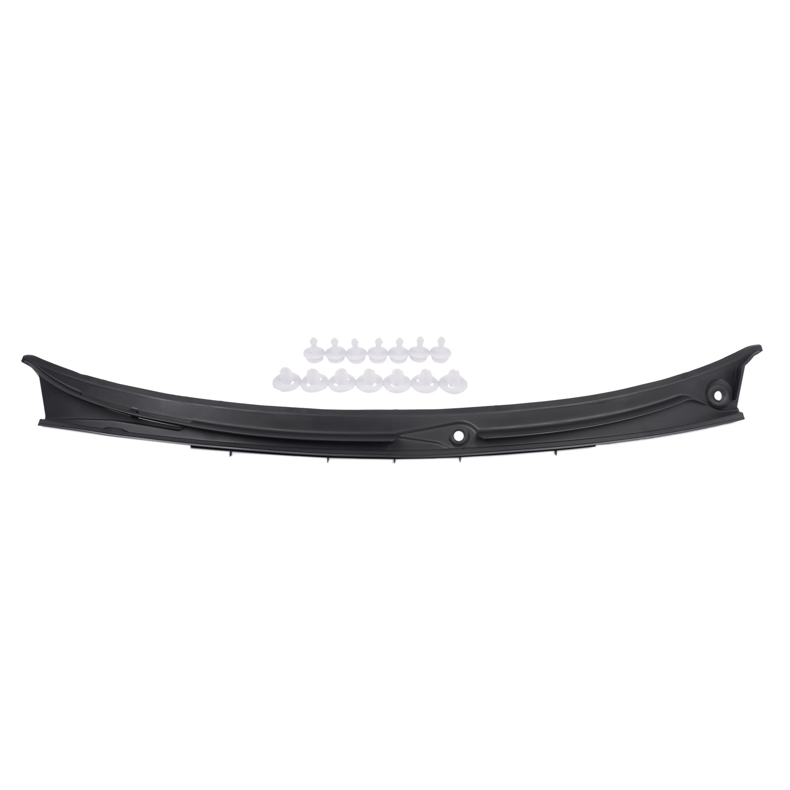 51718208483 - Copertura per motore tergicristallo compatibile con 3 E46 323i 328i 325i 330i 4 porte 1997-2006 angolo di ricambio per tergicristallo Cowl griglia Insert Panel Hopzty