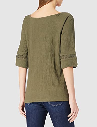 Edc by Esprit 051cc1k330 T-Shirt, 350/kaki Verde