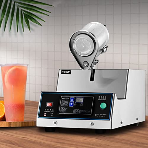Montalatte, Macchina elettrica Commerciale per frullare Il Latte con Display Digitale per la creazione di tè al Latte e Schiuma